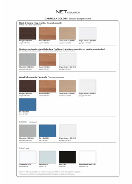Scarica il catalogo tecnico