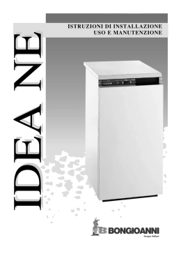 Idea autoalimentata - Bongioanni Caldaie