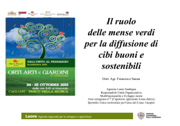 Mense verdi &ndash; Sanna - Orti, arti e giardini