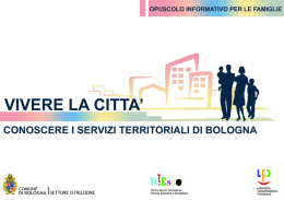 opuscolo informativo per i genitori