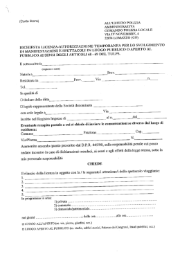 VIA IV NOVEMBRE, 4 - Comune di Lomazzo