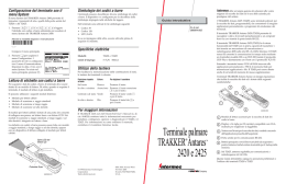 Terminale palmare TRAKKER&reg; Antares&trade; 2420 e 2425