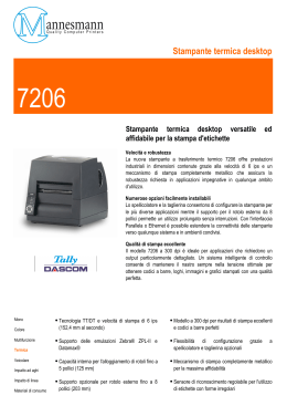 Stampante termica desktop - Mannesmann Quality Computer Printers