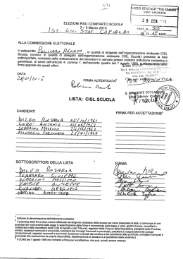 Liste_rsu - Liceo Statale "Vito Capialbi"