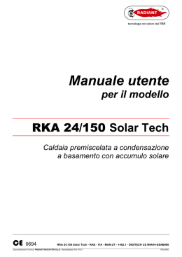 Manuale utente SOLAR-TECH RKA 24/150