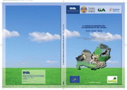 Il progetto DINAMO (LIFE08 NAT/IT/000324).