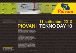 Piovani tekno day.indd
