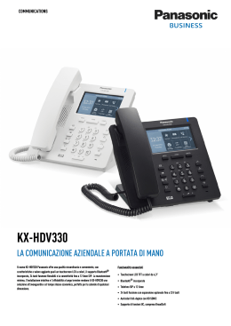 KX-HDV330 Brochure - Panasonic Business