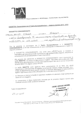 &Igrave; ` ` Piazza Costituzione 4 - 40123 Bologna