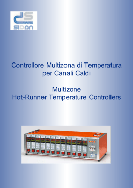 Controllore Multizona di Temperatura per Canali Caldi