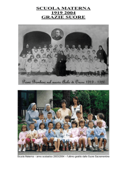 Scuola Materna 1919