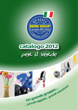 Catalogo verde 2012