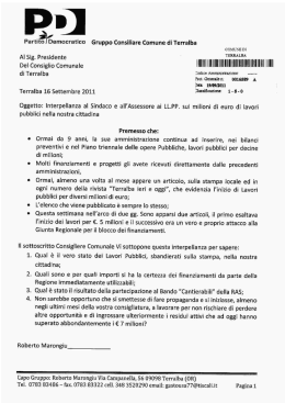 Scarica allegato A - Comune di Terralba