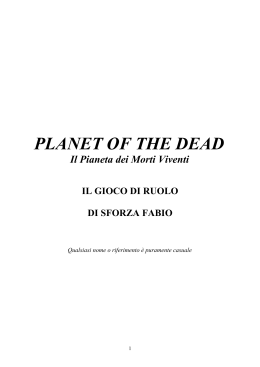 PLANET OF THE DEAD