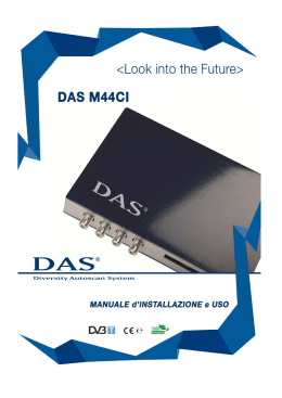 manuale d`installazione ed uso – dasm44-ci