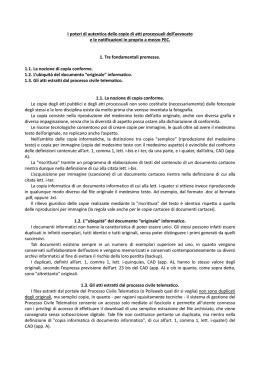 Vademecum poteri di autentica degli avvocati