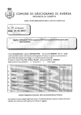 visualizza - Comune di Gricignano di Aversa