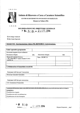 Istituto di Ricovero e Cura a Carattere Scientiﬁco