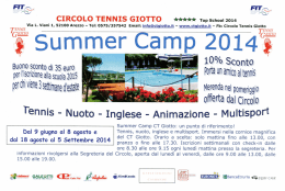 CIRCOLO TENNIS GIOTTO