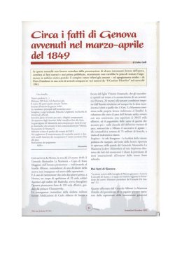 Speciale Noi con la Lente - Settembre / Dicembre 2002