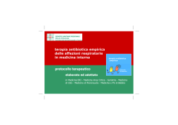 Terapia antibiotica empirica HAP