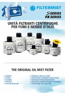 THE ORIGINAL OIL MIST FILTER