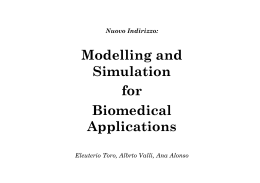piano di studio per Mathematics for Biomedical