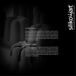 SILIKOMART L`AZIENDA Silikomart &egrave; l`azienda