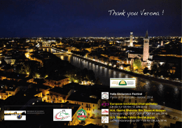 Thank you Verona ! - italia endurance festival 2015