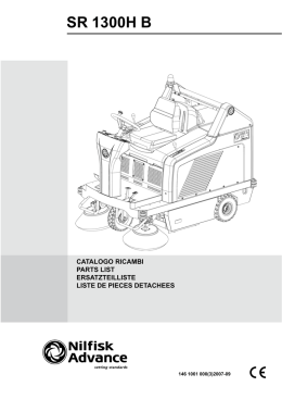 SR 1300H B - Nilfisk