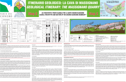 Geological itinerary: the Massignano quarry 2