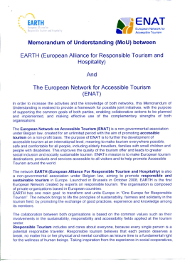 ENAT-EARTH MoU signed