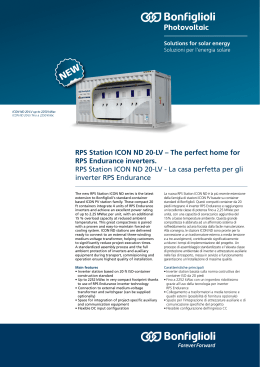 RPS Station ICON ND 20-LV – The perfect home for