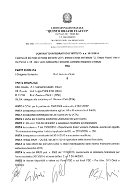 contrattazione d´istituto a.s. 2013/14