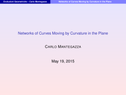 Networks of Curves Moving by Curvature in the Plane