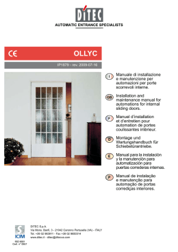 OLLY C - Ditec