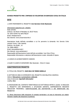 Scarica il testo in formato pdf - Stiamo cambiando il mondo