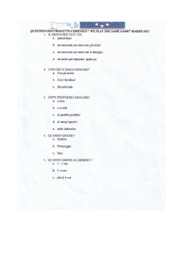 We play the same game - direzionedidatticabastiaumbra.it