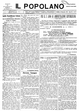 D|rezione ed Amministrazione CESENA