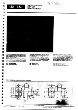 Page 1 Page 2 DATT TECNICT -» TECHNICAL DATA