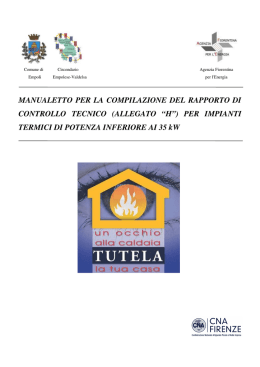 Manualetto - Comune di Empoli