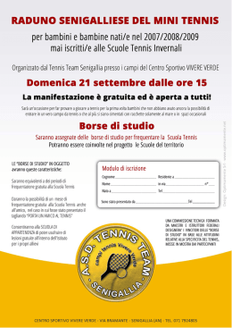 Volantino per Borsa di Studio.psd - Tennis Team Senigallia