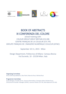 scarica il book of abstracts