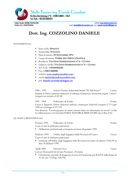 Studio Tecnico ing. Daniele Cozzolino