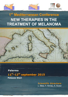 NEW THERAPIES IN THE TREATMENT OF MELANOMA