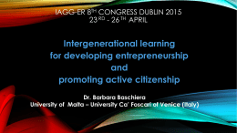 B. Baschiera Final Dublin IAGG ER Conference