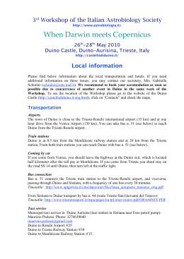 When Darwin meets Copernicus - INAF