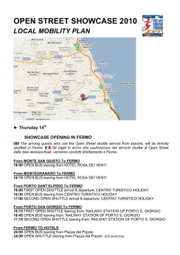 open street showcase 2010 local mobility plan