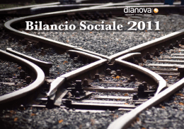 Bilancio sociale 2011