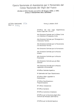 Opera Nazionale di Assistenza per il Personale del